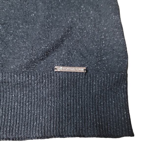 Michael Kors Navy Metallic Tank Top Size Large - Picture 5 of 8